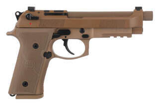 Beretta M9A4 G 9mm Pistol with Threaded Barrel - Three 10 Round Magazines - 5" - FDE